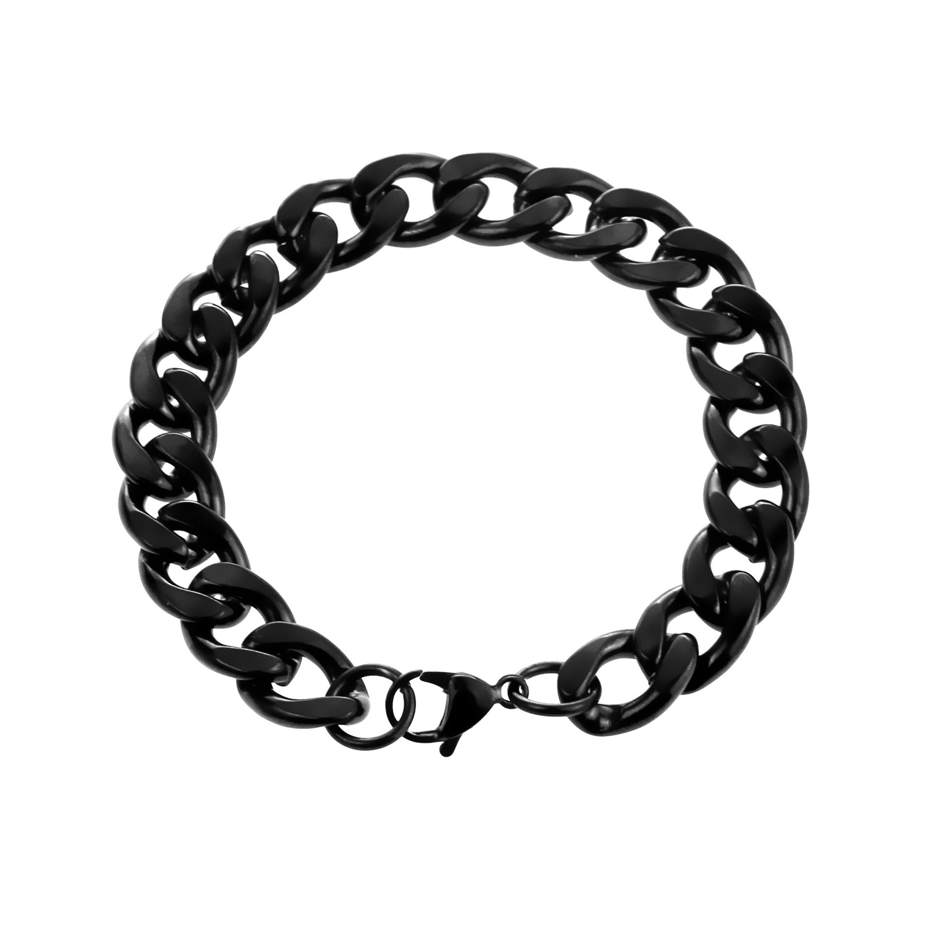 Wholesale Hip hop trendy Cuban chain titanium bracelet