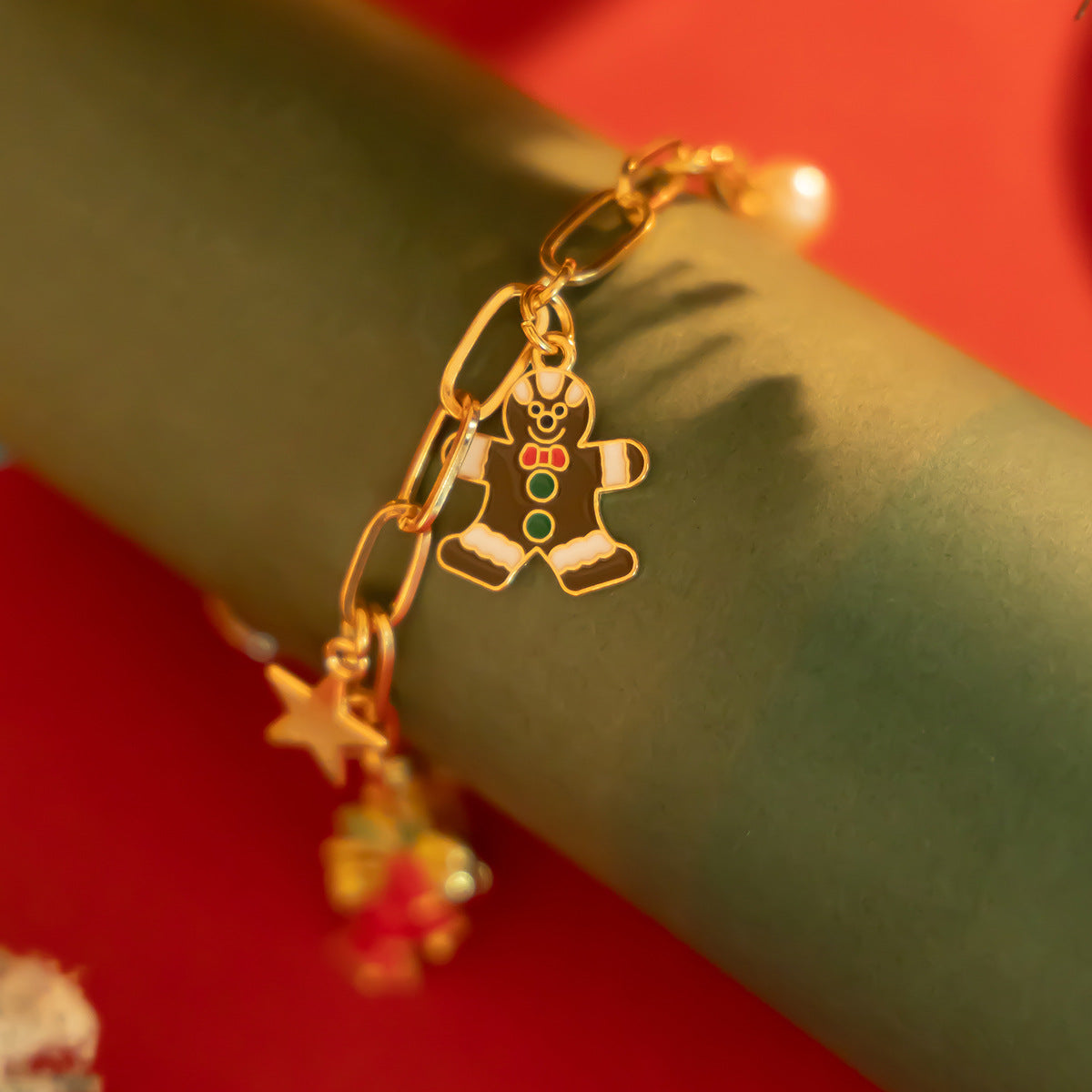 Wholesale Snowflake Candy Necklace Set