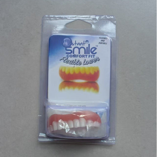 Wholesale Smile Silicone Simulated Teeth Dental Tray Whitening Beautifying Smile False Teeth Dental Tray