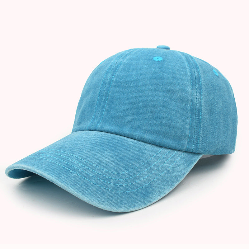 Wholesale Washed Soft Top Cotton Baseball Caps