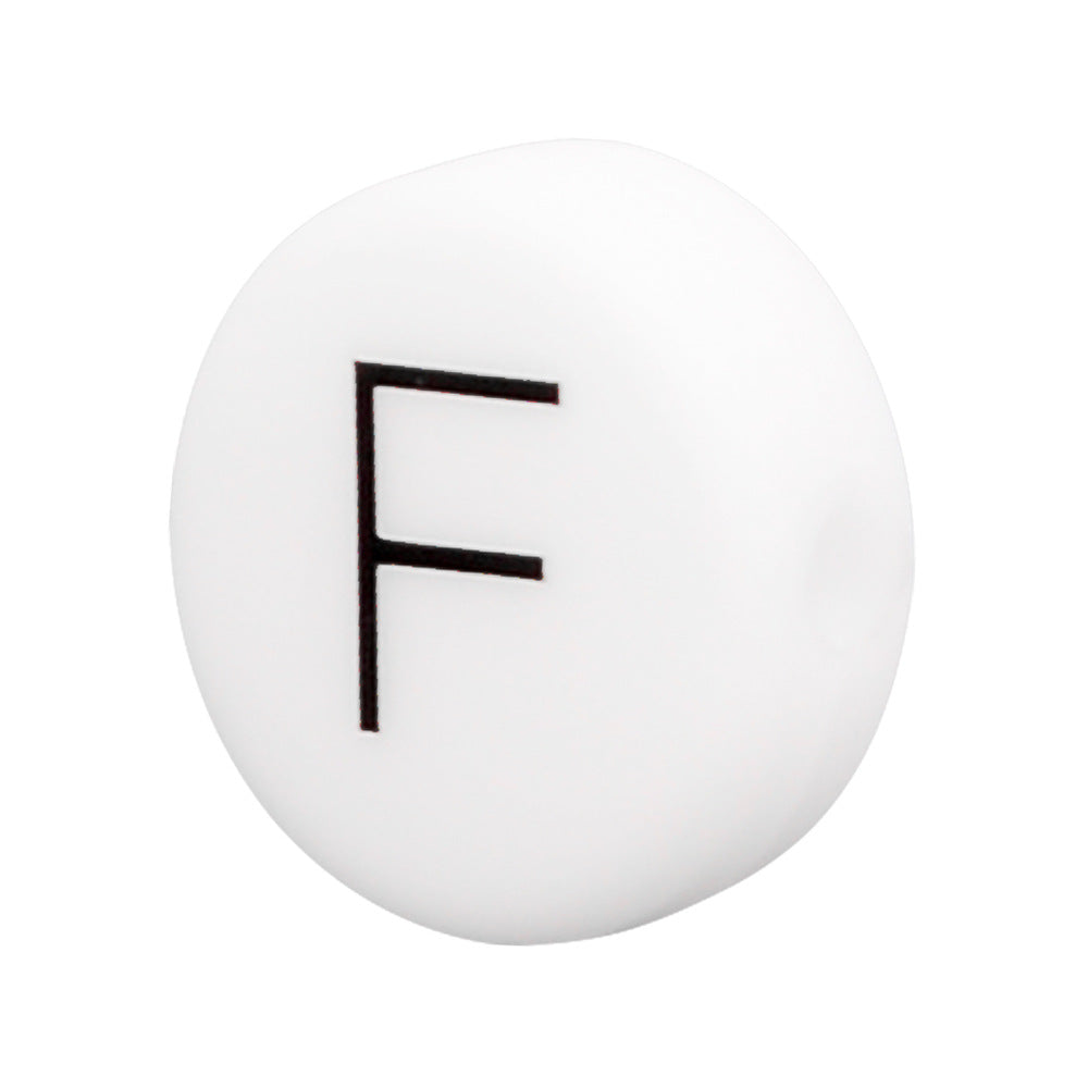 Wholesale 10PCS Silicone DIY Alphabet Beads