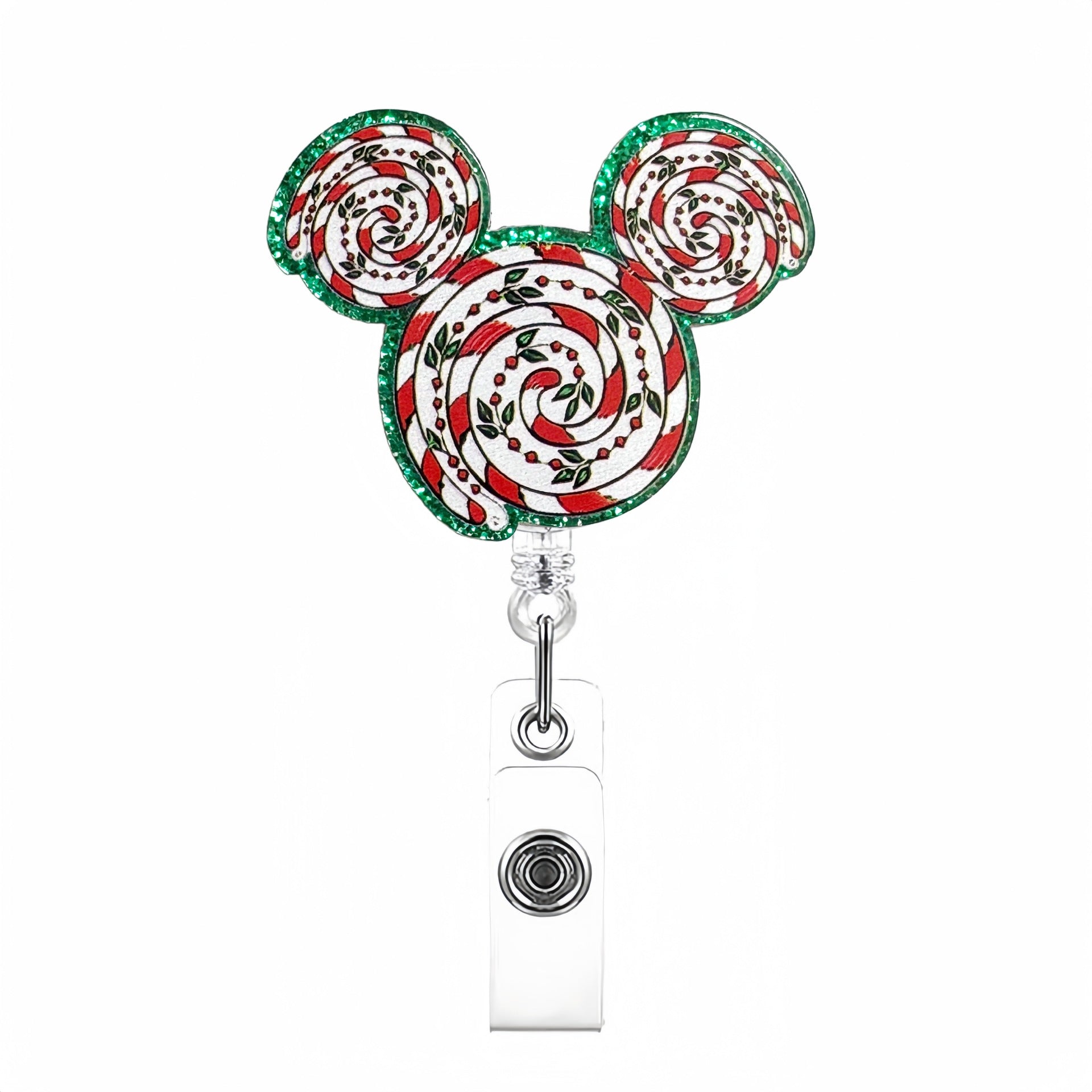 Wholesale Funny Christmas Tree Badge Reels