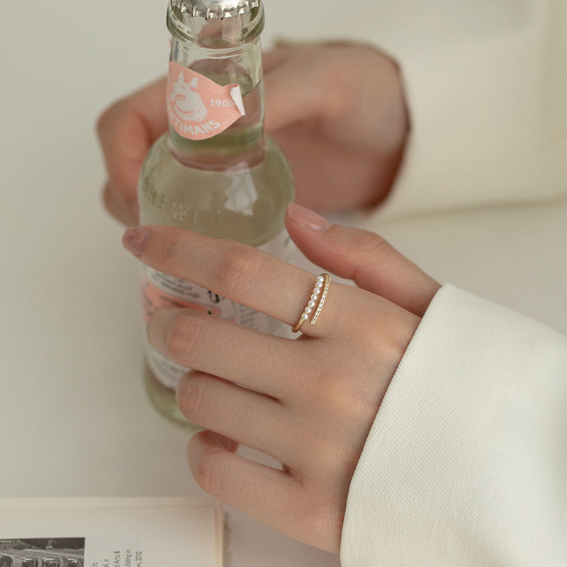 Wholesale Copper Pearl Rings