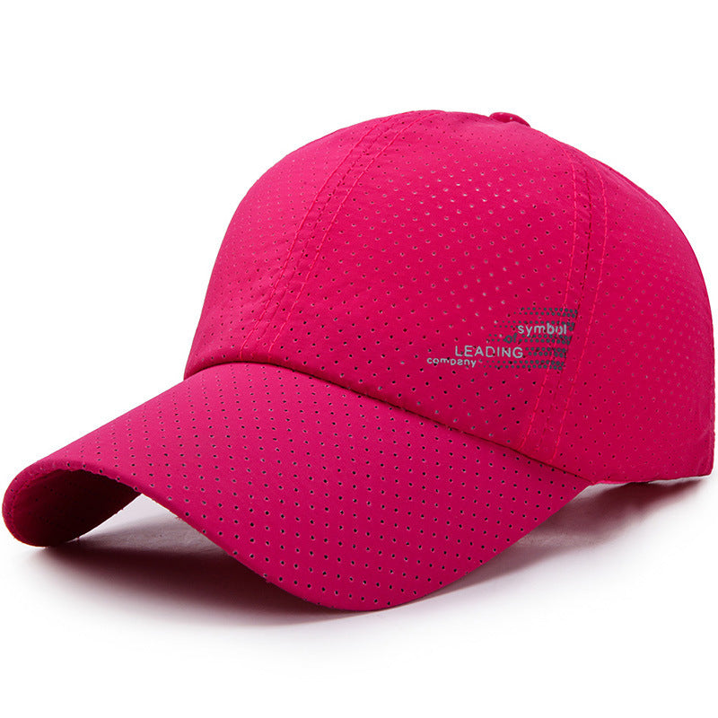 Wholesale Thin sun-visor cap outdoor quick-drying cap breathable mesh baseball cap