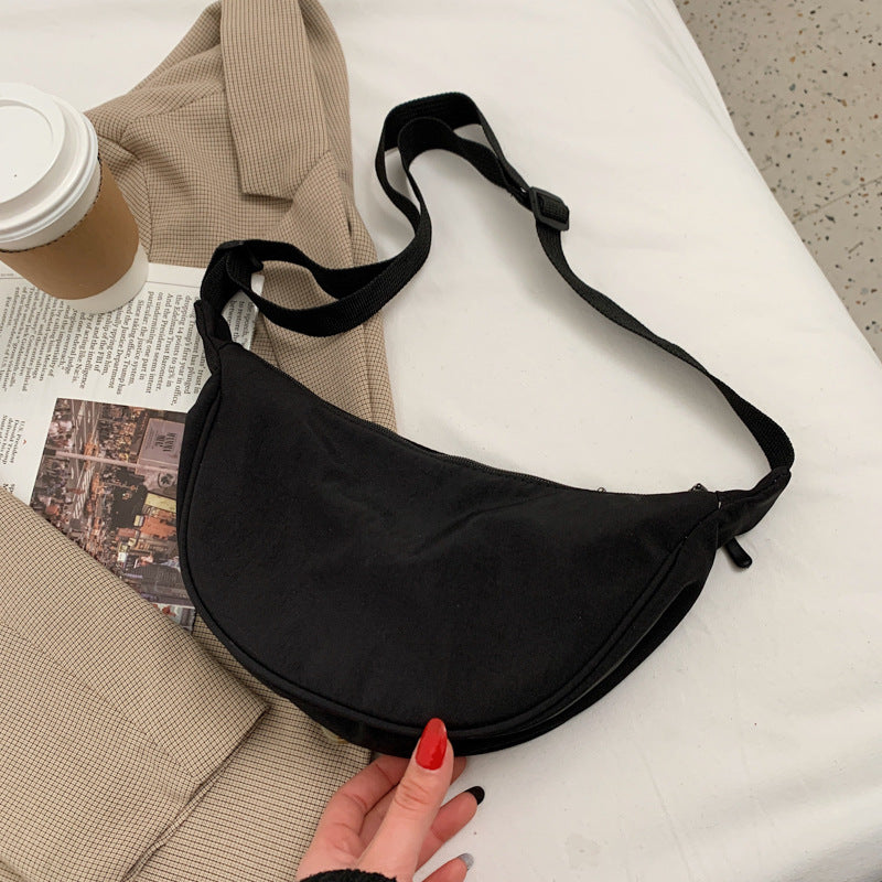 Wholesale Nylon Crossbody Shoulder Dumpling Bag