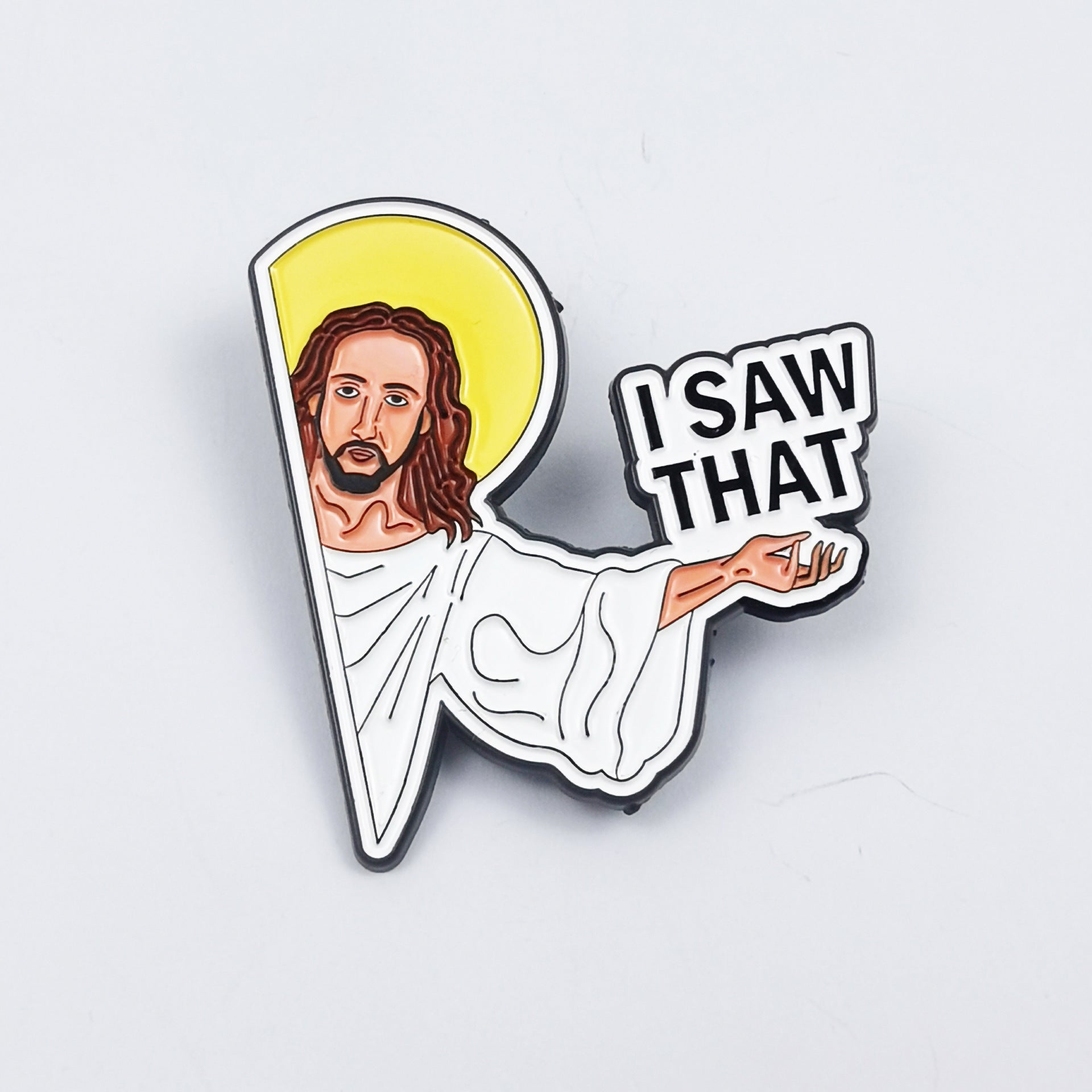 Wholesale English series cartoon character love patch metal brooch