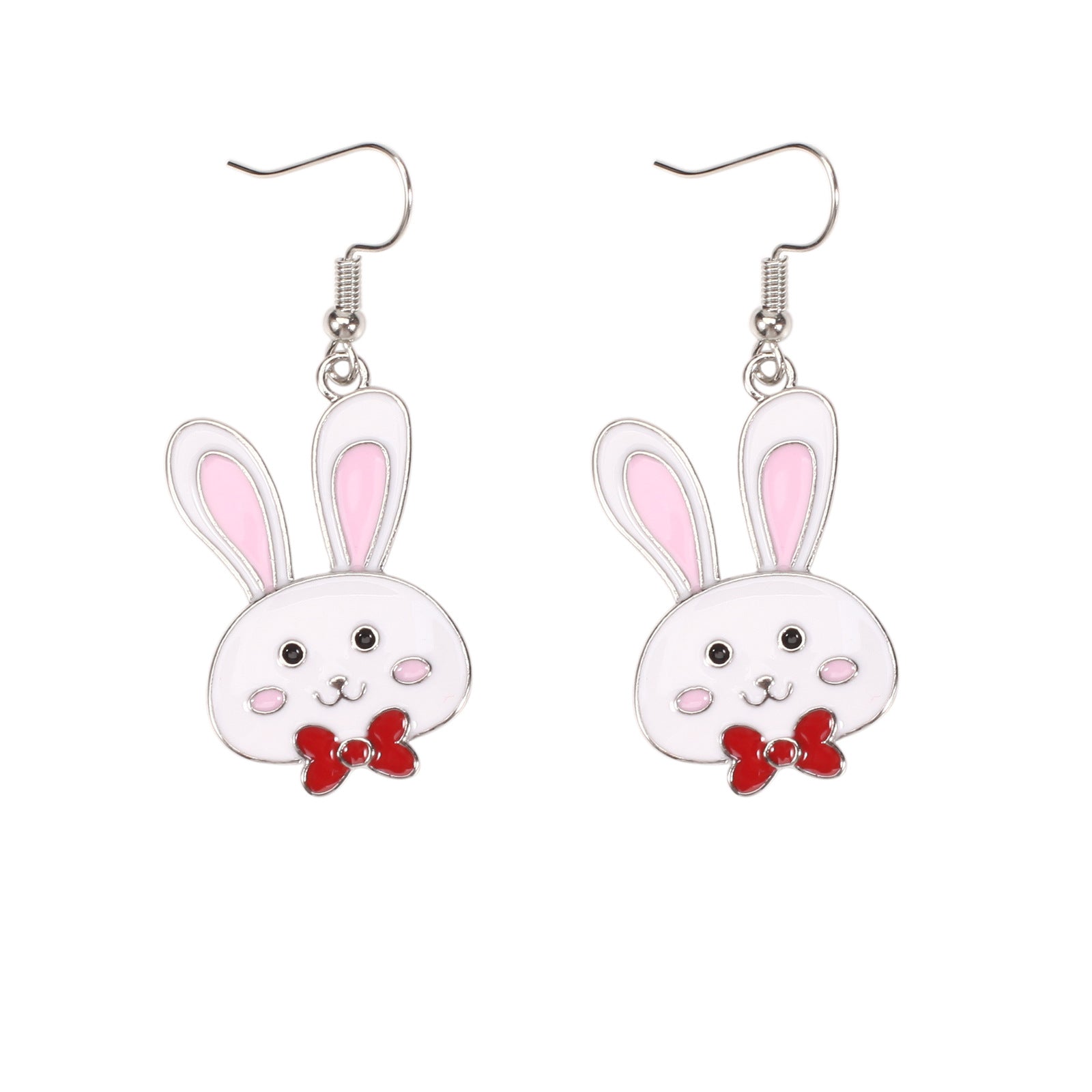 Wholesale Easter cartoon cute rabbit egg carrot earrings
