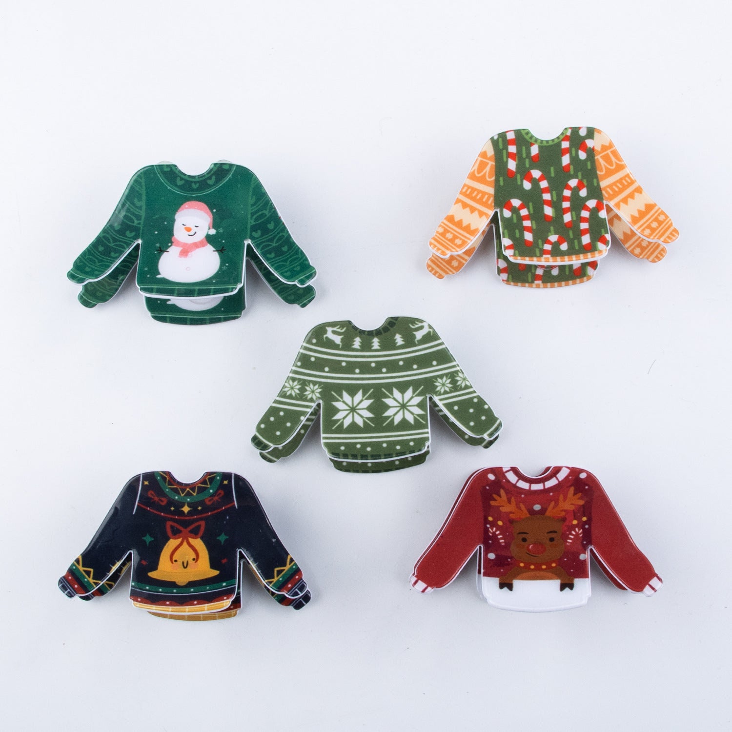 Wholesale Christmas Sweaters with Hair Clips