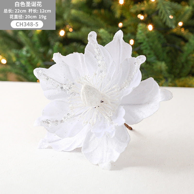 Wholesale Artificial Flower Everlasting Flower Ornaments Christmas Tree Decorations