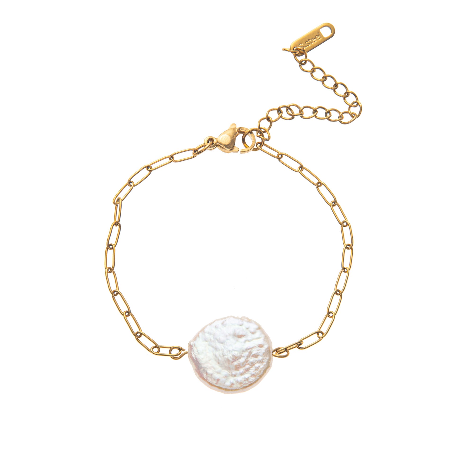 Wholesale Irregular Baroque Pearl Bracelet Light Luxury  Freshwater Pearl Bracelet for Women