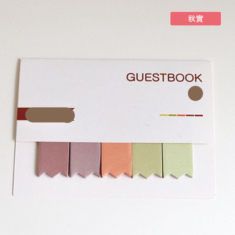 Wholesale Creative gradient message note N times sticky note note note paper simple portable student stationery