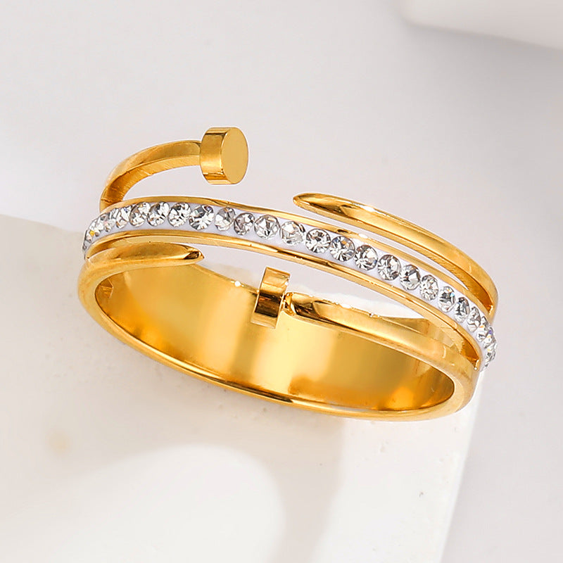 Wholesale Stainless Steel Nail Rings