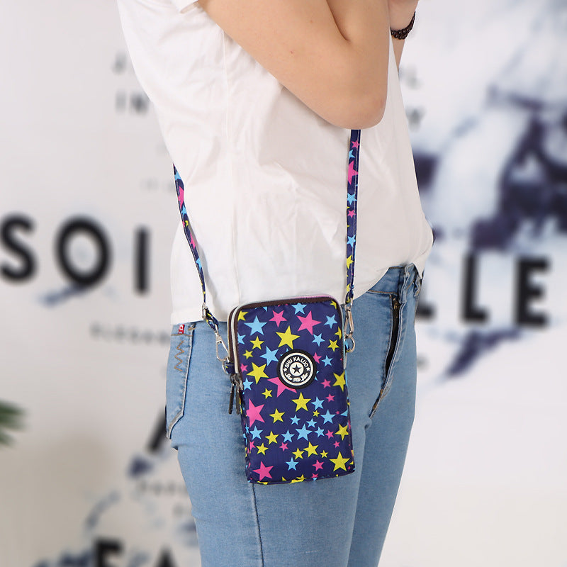 Wholesale Oxford Cloth Cell Phone Shoulder Cloth Bag