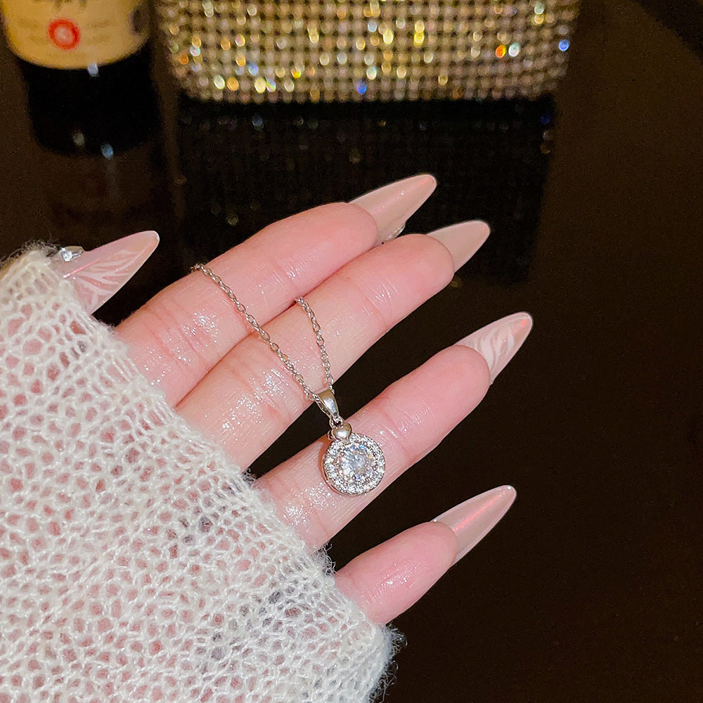 Wholesale Titanium Steel Necklace Women's All-match Sweet Chain Accessories