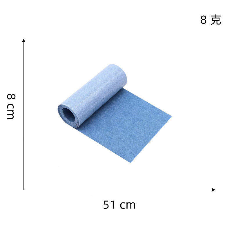 Wholesale Denim Rectangular Iron On Patches For DIY Clothing Decor 5 Pack Trendy Apparel Repair Stickers For Everyday Use