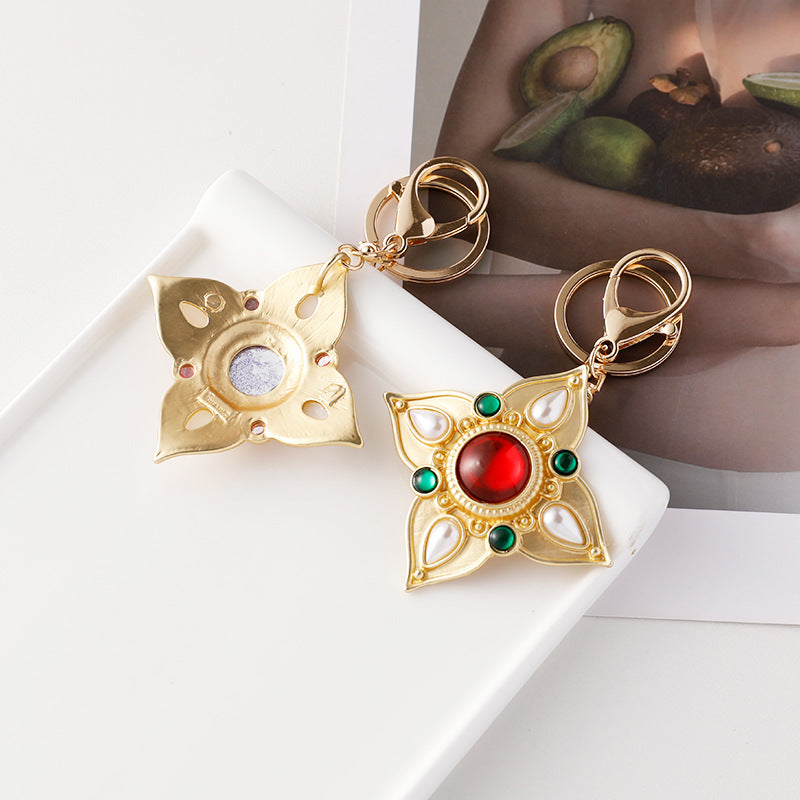 Keychains de metal de color al por mayor