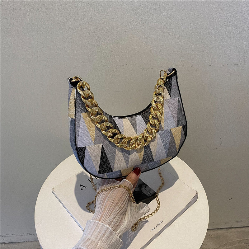 Wholesale Chain Fashion Dumpling Hand-held Underarm Shoulder Bag