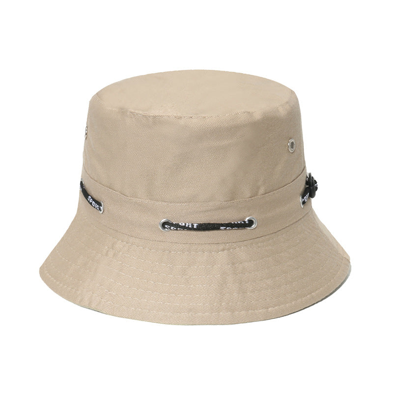 Wholesale Camouflage Drawstring Outdoor Mountaineering Travel Sunshade Polyester Fisherman Hat