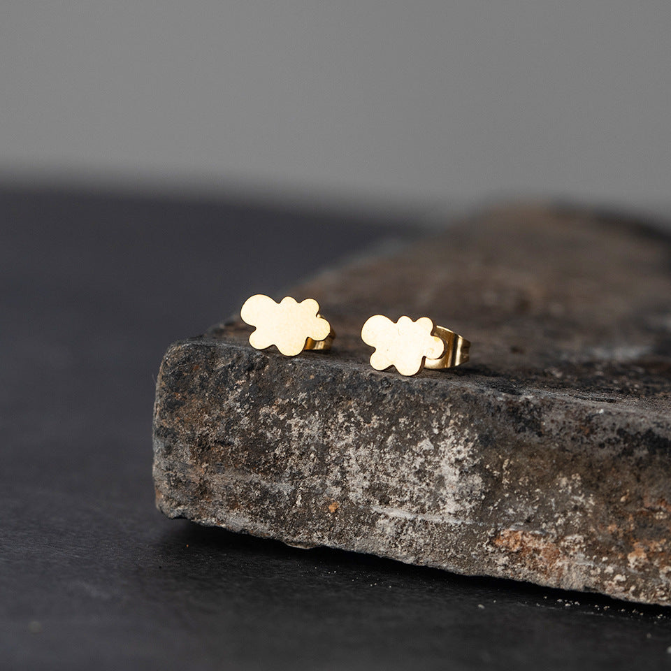 Wholesale Halloween Pumpkin Stainless Steel Earrings