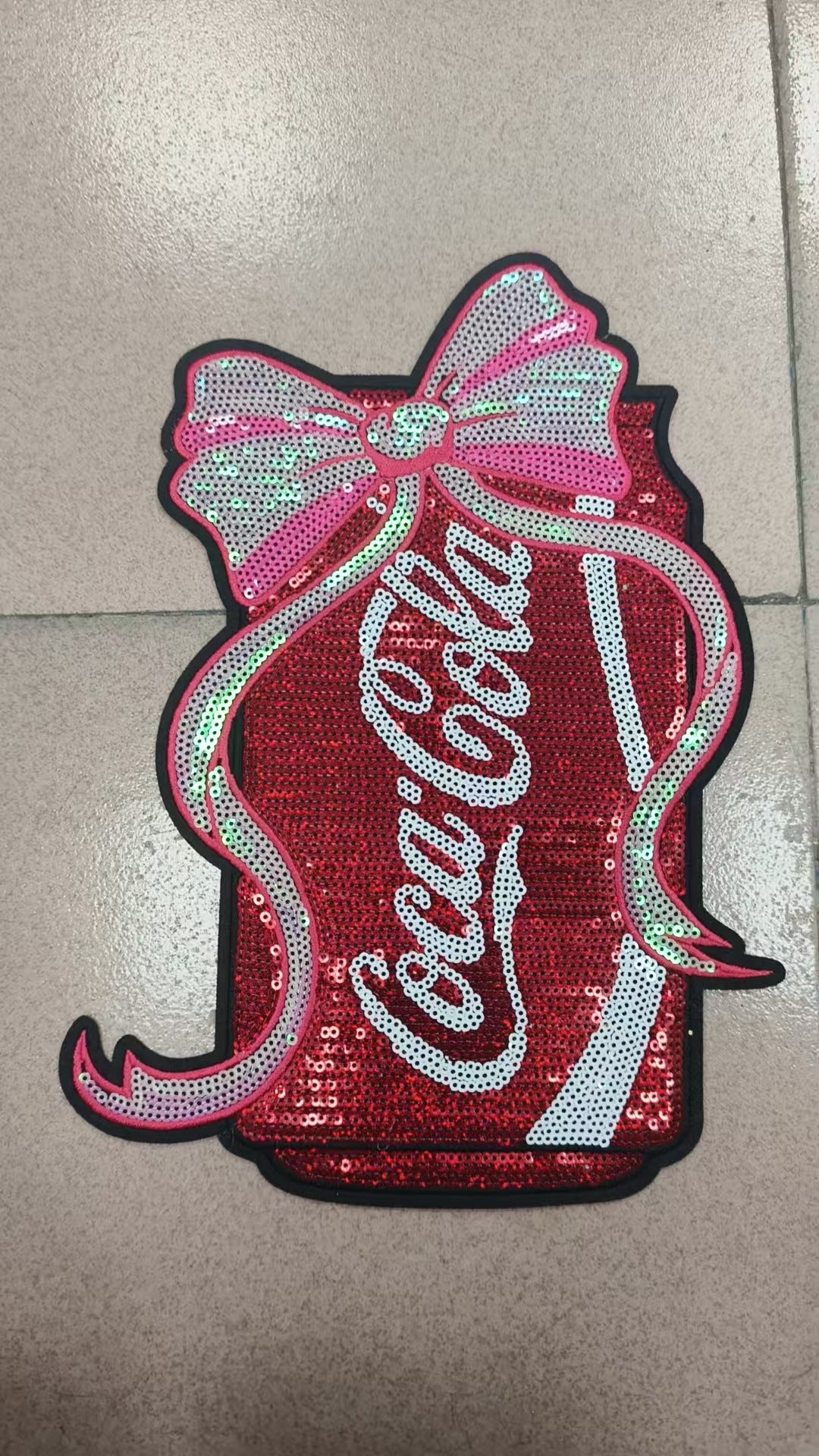 Wholesale Trendy Sequin Embroidered Lucky Carnival Patch Valentine S Day Coat Accessory