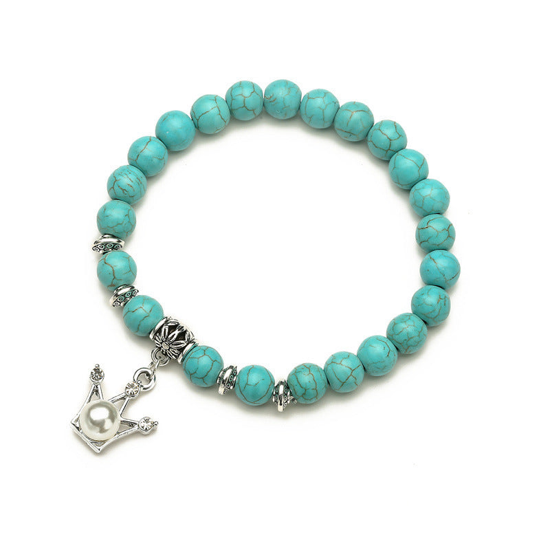 Wholesale Turquoise Cross Onyx Bracelet