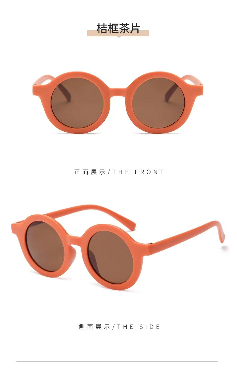 Wholesale New Round Retro Danish Children's Sunglasses