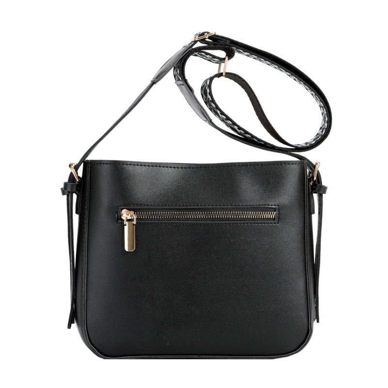 Wholesale Ethnic Style Wide Shoulder Strap PU Crossbody Bag
