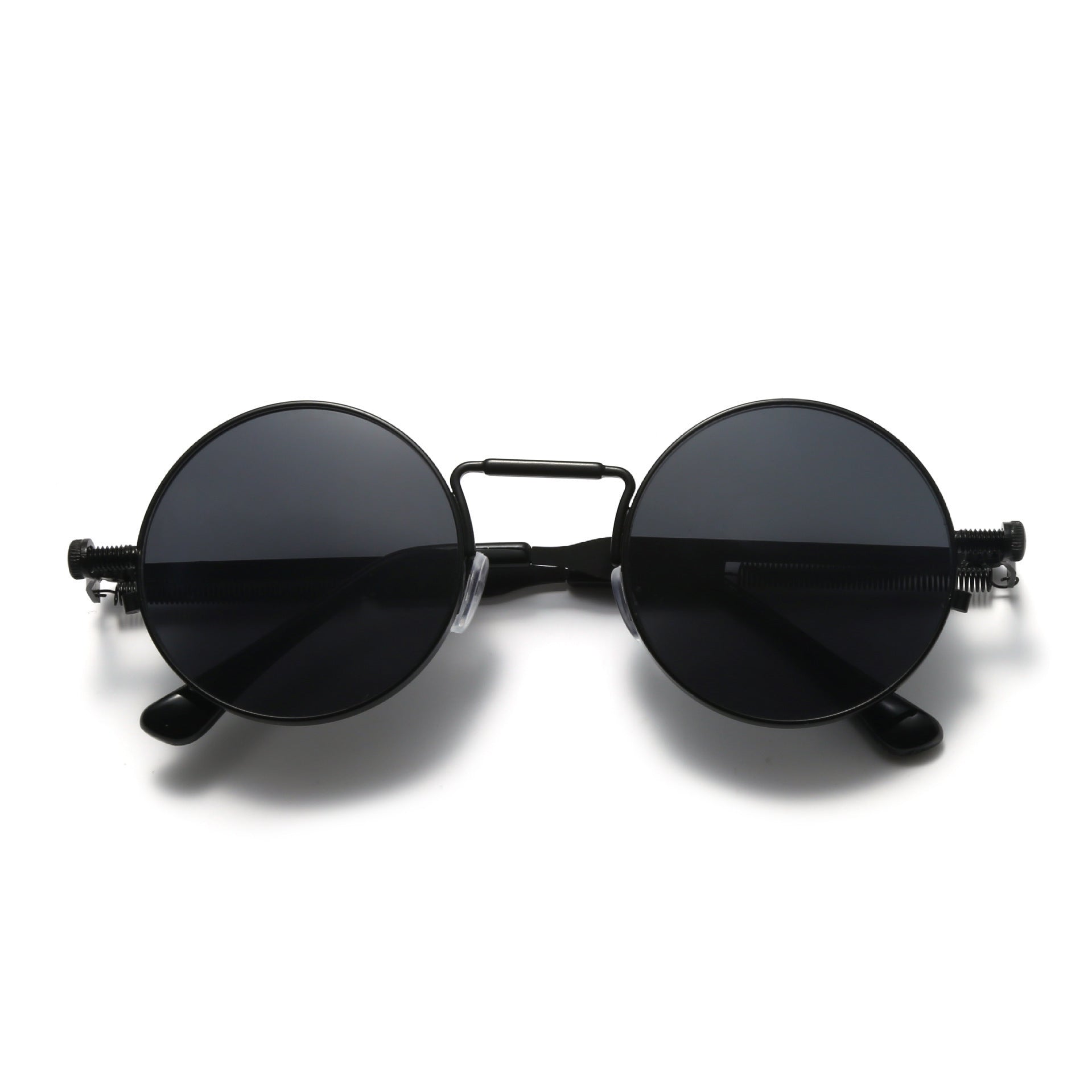 Wholesale Round Steampunk Retro Sunglasses for Men and Women