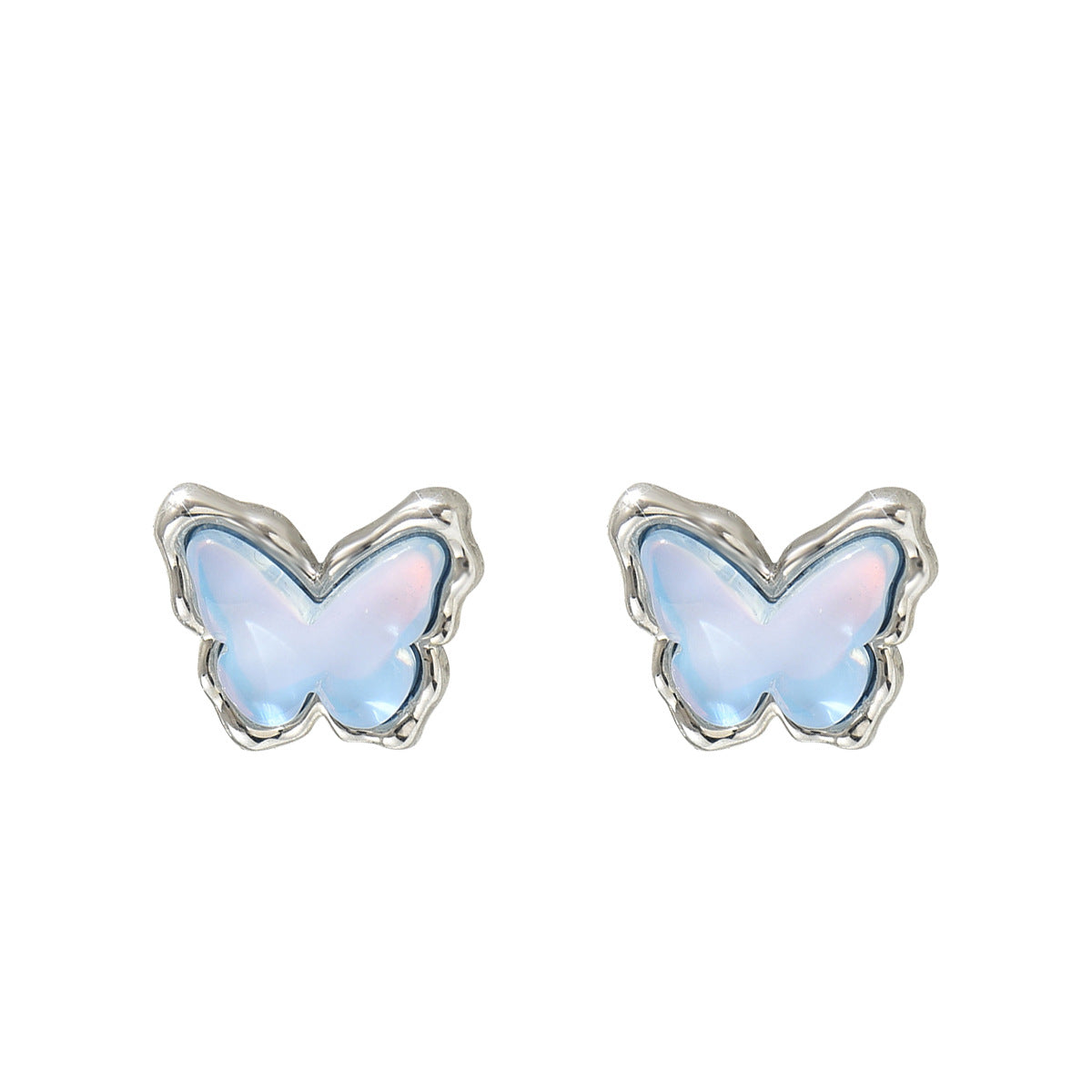 Wholesale Simple Butterfly Oil Drop Earrings