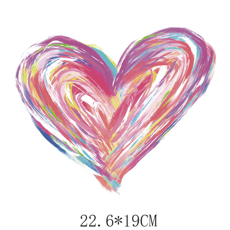 Wholesale Valentine' s Day heat transfer print  UV DTF Ready to Press Transfers Wraps