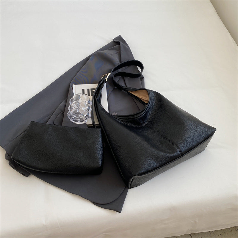 Wholesale 2023 PU Large Capacity One Shoulder Tote Bag