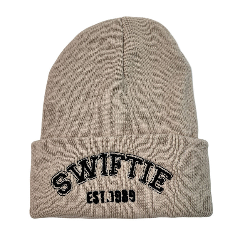 Wholesale Embroidered 1989 Letter Beanie