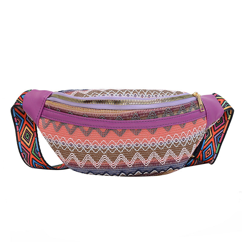 Bolsas de cofre de lona de estilo étnico al por mayor