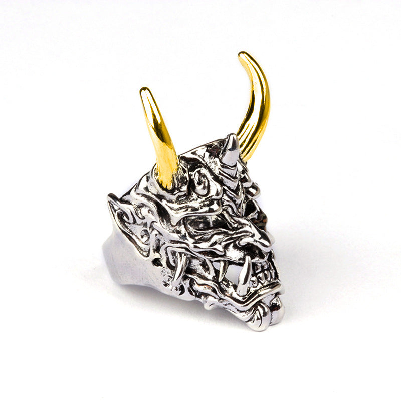 Wholesale Ghost Mask Halloween Male Alloy Necklace