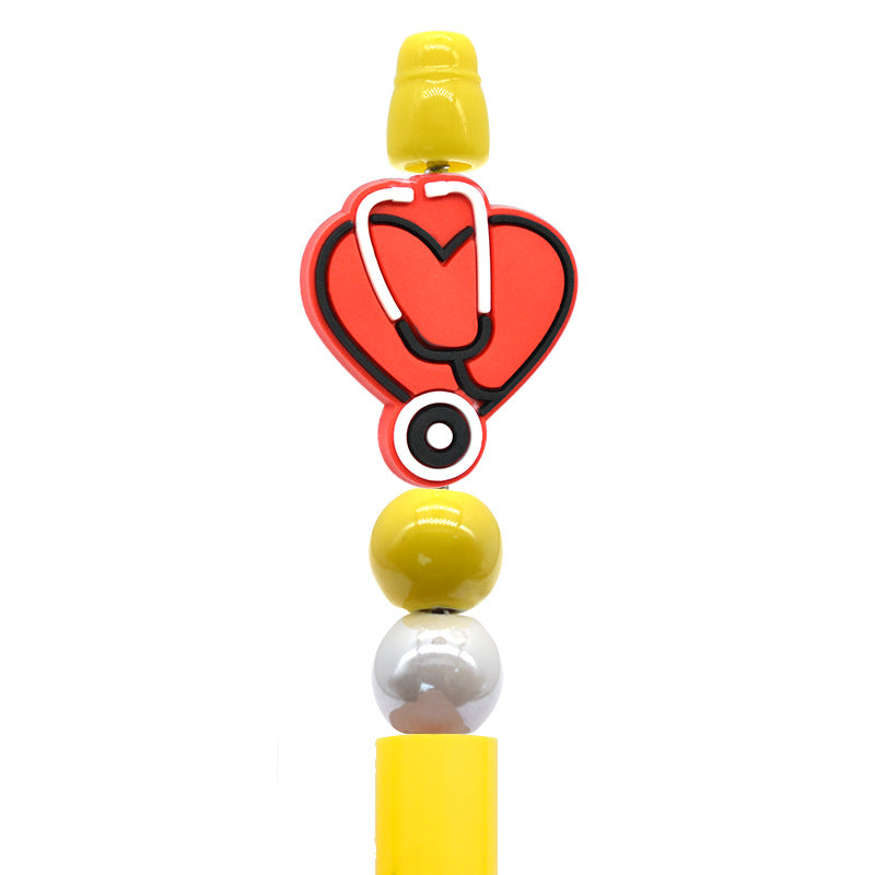 Wholesale  Random 100pcs/pack  Medical Series Ballpoint Pen Beads