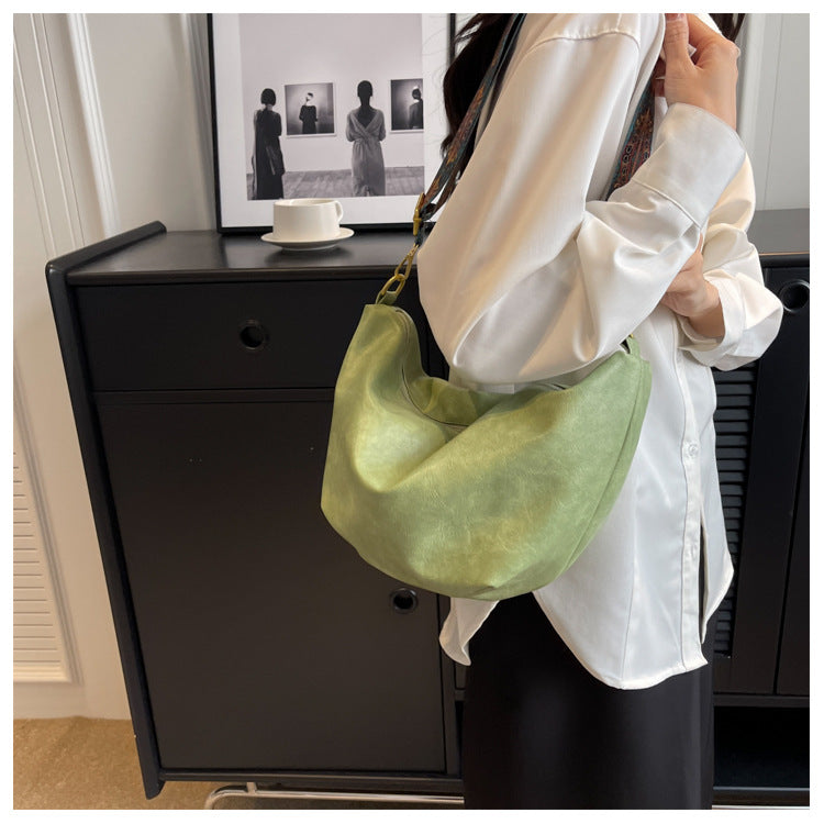 Wholesale PU Large Capacity Shoulder Messenger Bag