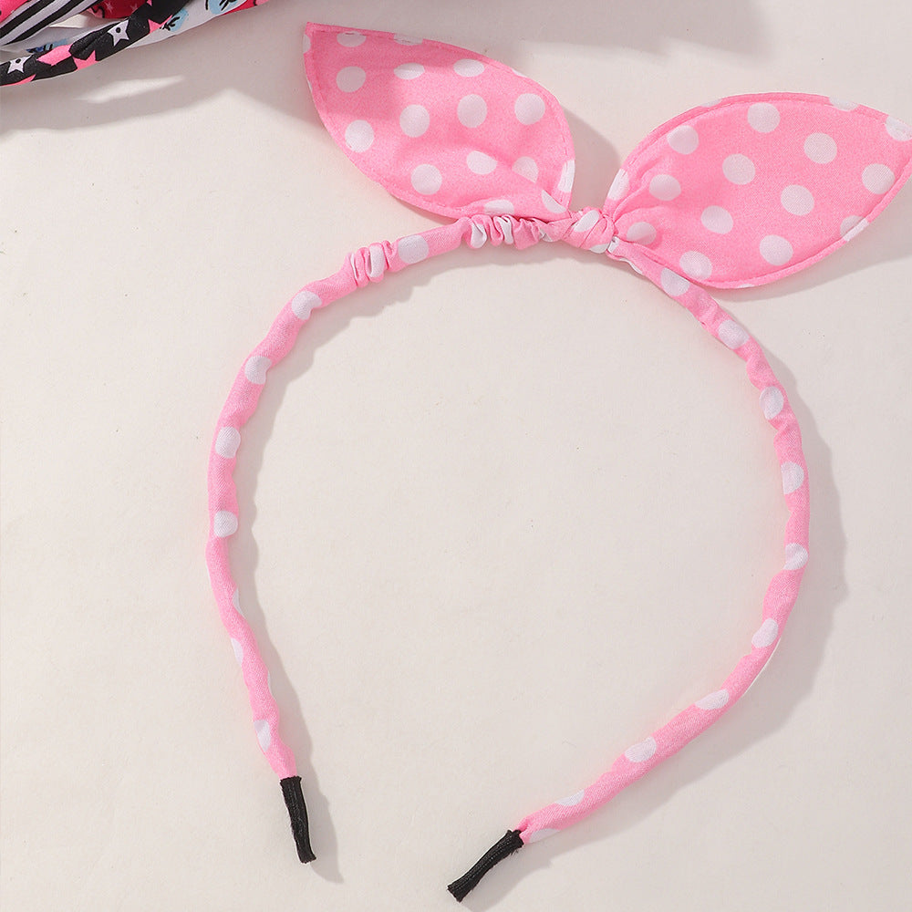 Wholesale Fabric Kids Bow Headband