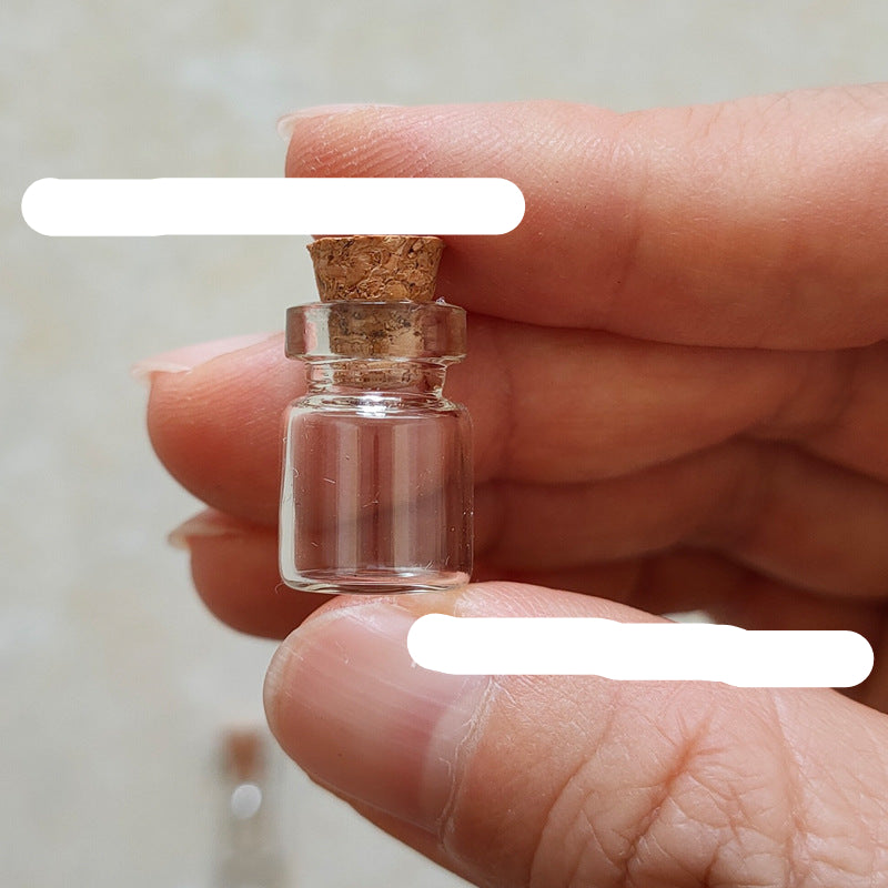 Wholesale dollhouse dollhouse Mini Pocket Toy Accessories Artificial Scene Ornaments Miniature Glass Small Bottle