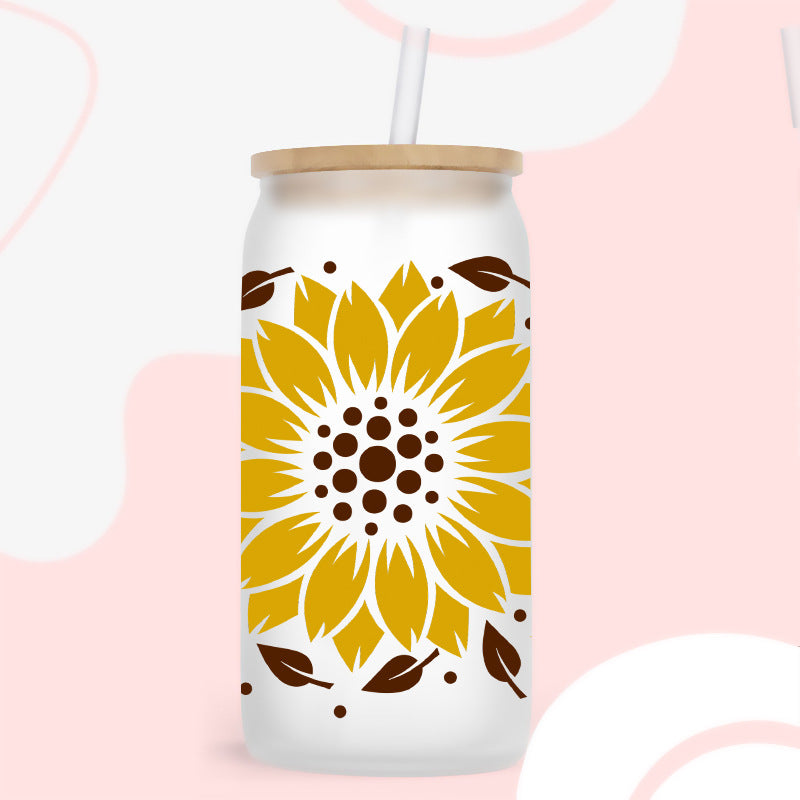 Wholesale colorful butterfly 16oz Cup UV DTF Wraps