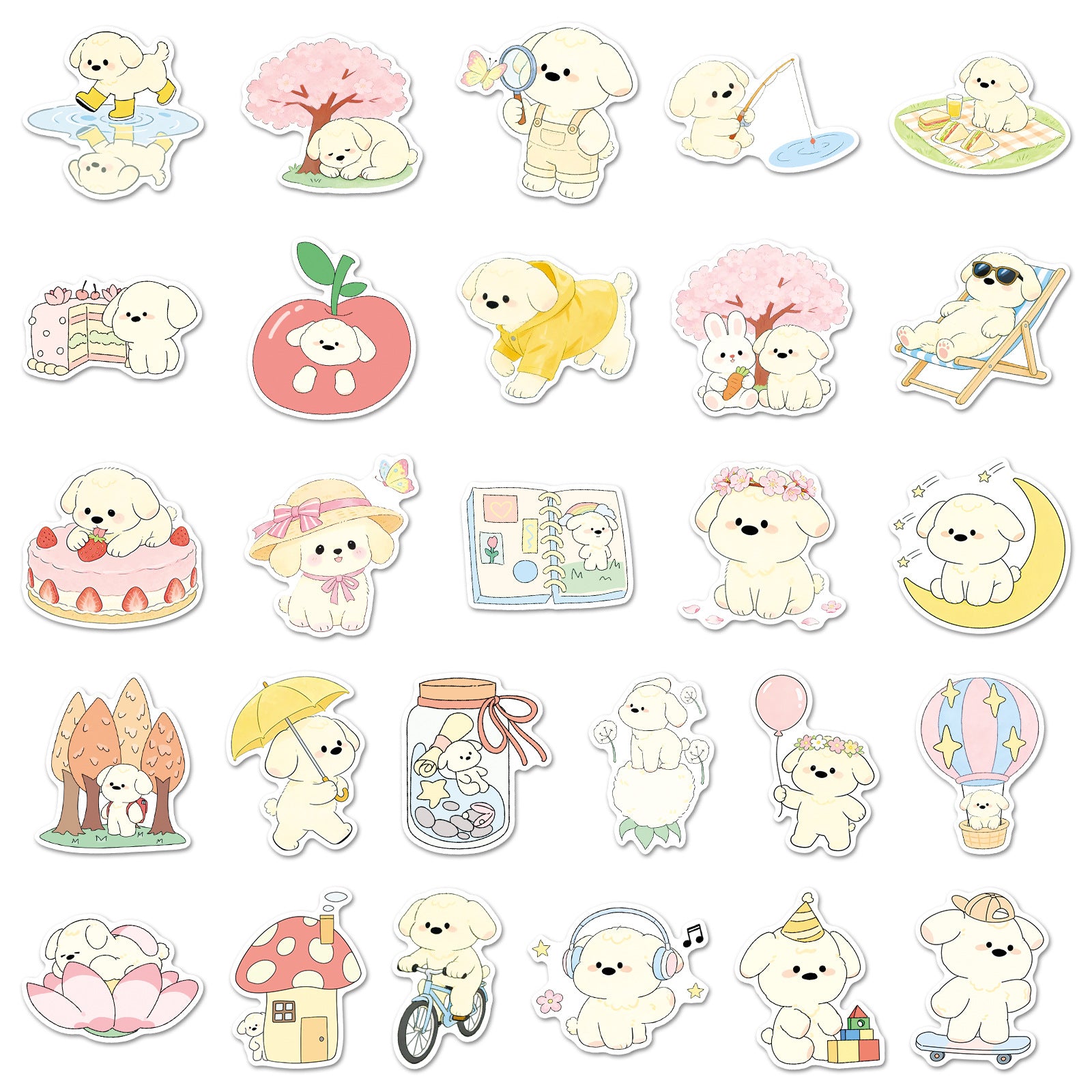 Wholesale cute cartoon Sticker Waterproof Vinyl Stickers OLY Exclusive