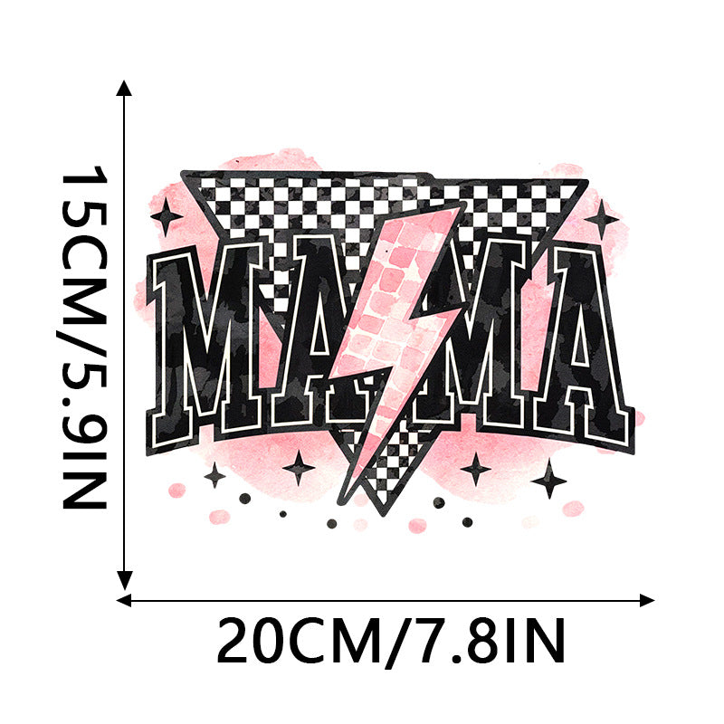 Wholesale 10pcs Leopard print bow Mother's Day UV DTF Ready to Press Transfers Wraps