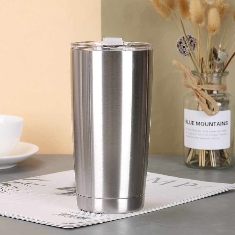 Wholesale Tumbler Stainless Steel Insulated Cup Large Capacity 3D Printed Vacuum Straight Cup Egg Cup