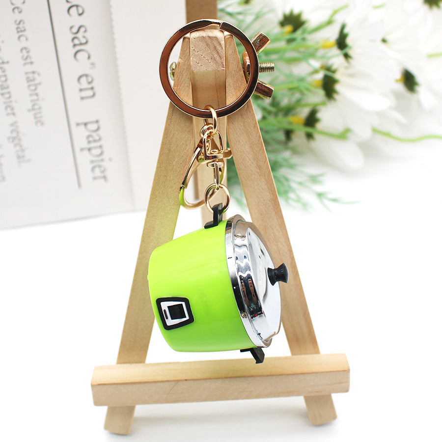 Wholesale Simulation Food Play Datong Rice Cooker Pendant Keychain