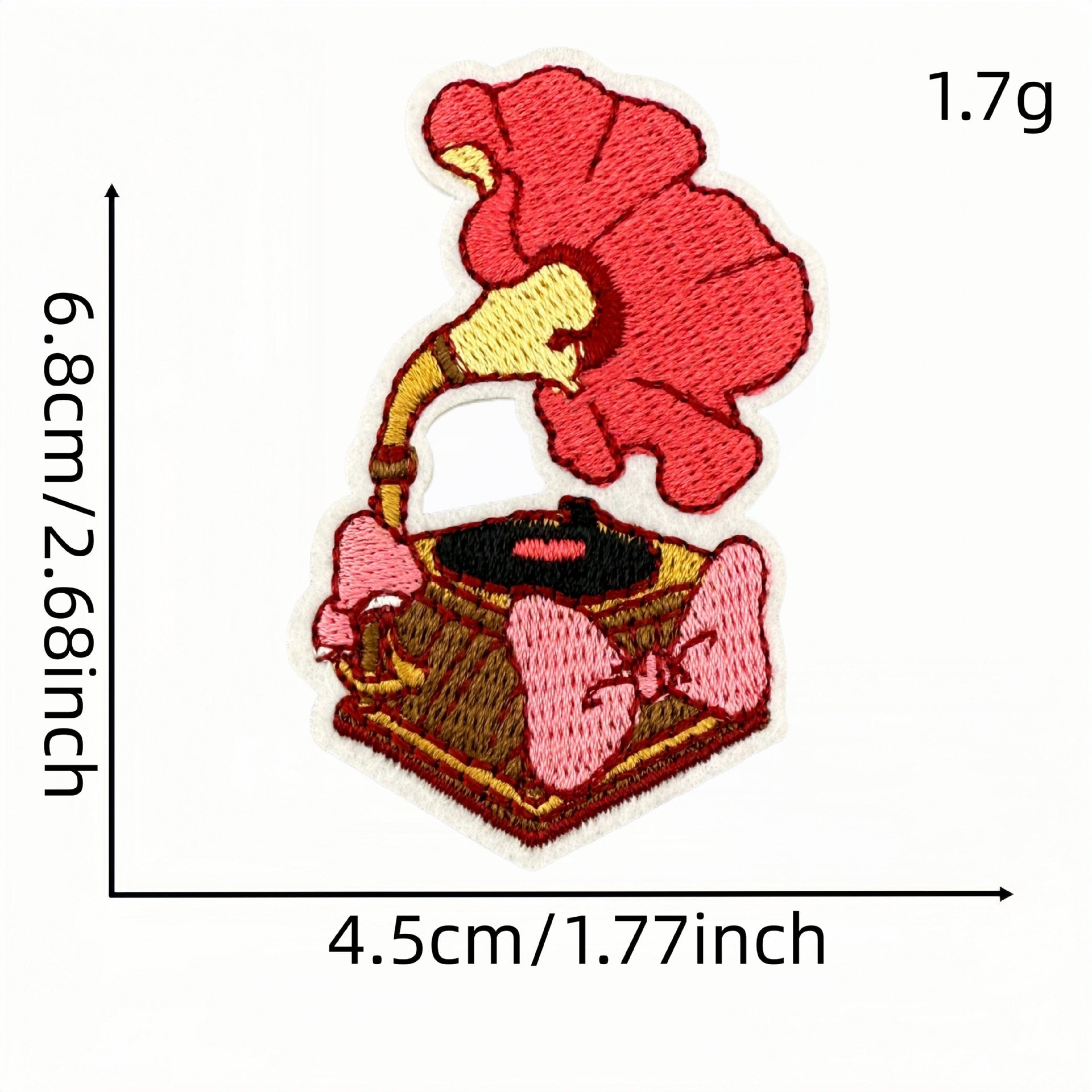 Wholesale Polyester Iron On Embroidered Patches Cartoon  Series DIY Craft Supply Fashion Accessory