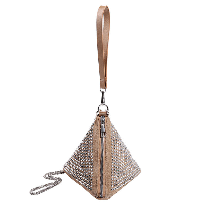 Wholesale Diamond Chain Handheld One Shoulder Crossbody Bag