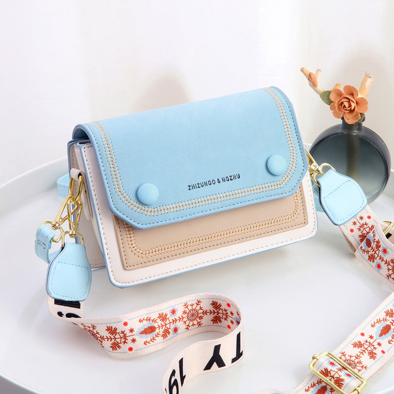 Wholesale Valentine's Day Summer New Fashion Shoulder Bag Niche Wide Strap Crossbody Bag for Hair