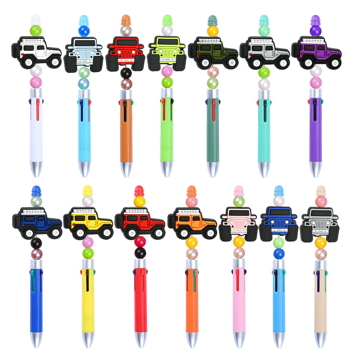Wholesale  Random 100pcs/pack Jeep series beaded bracelet
