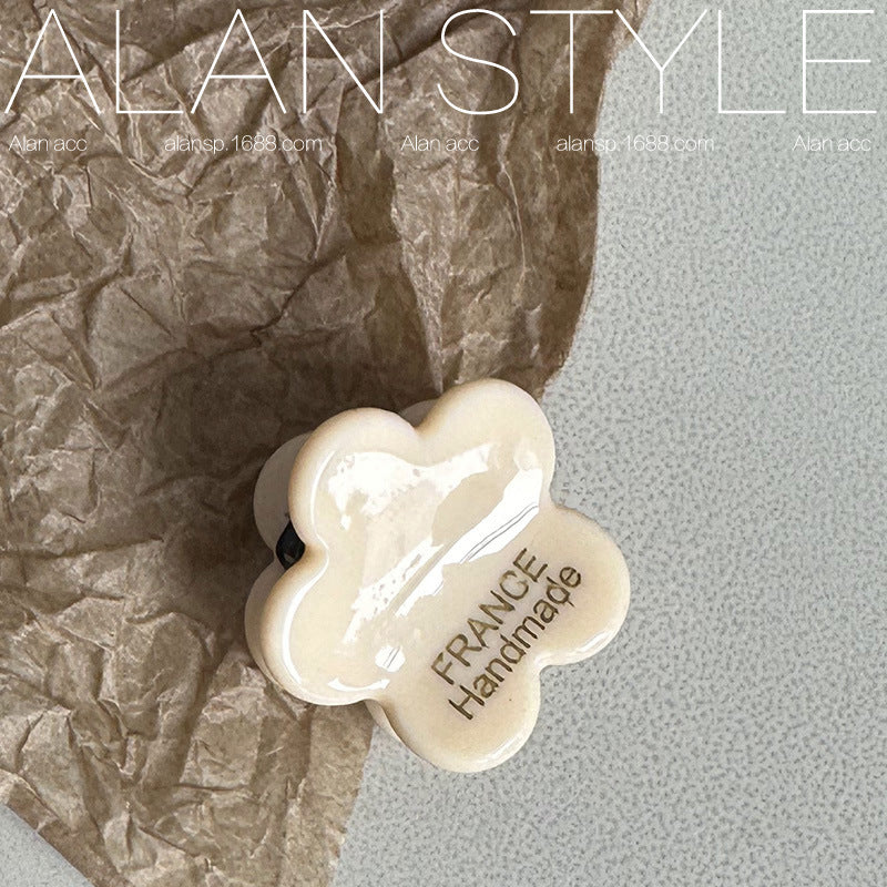 Wholesale Cute Flowers Mini Acetate Hair Clips