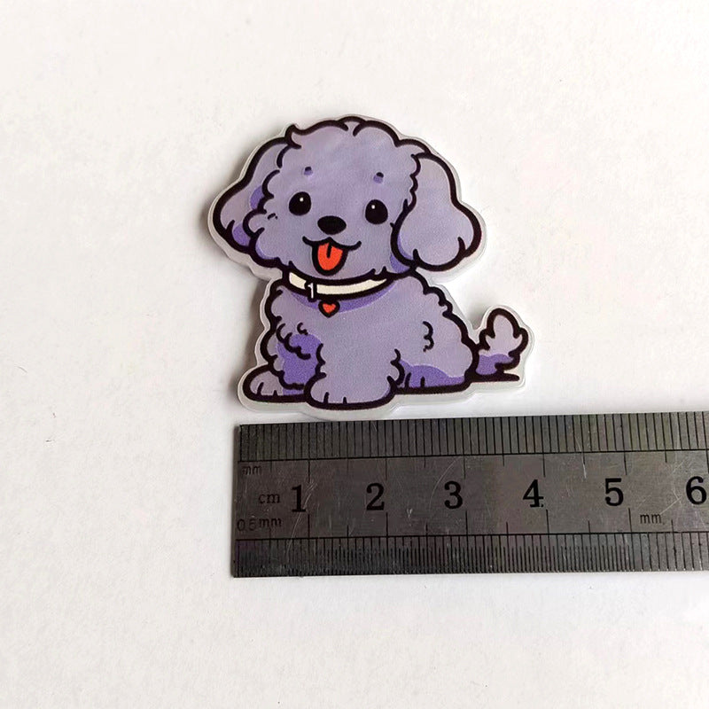 Wholesale 10pcs Cute cats and dogs Acrylic Flatback