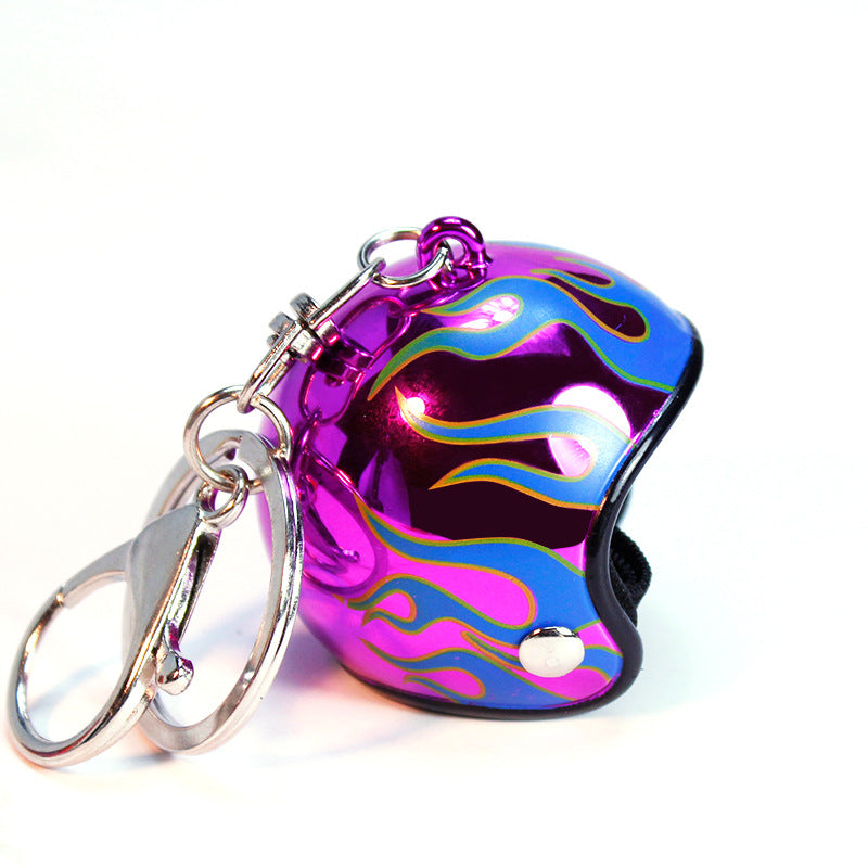 Wholesale Colorful Flame Series Keychain Pendant Car Doll Accessories